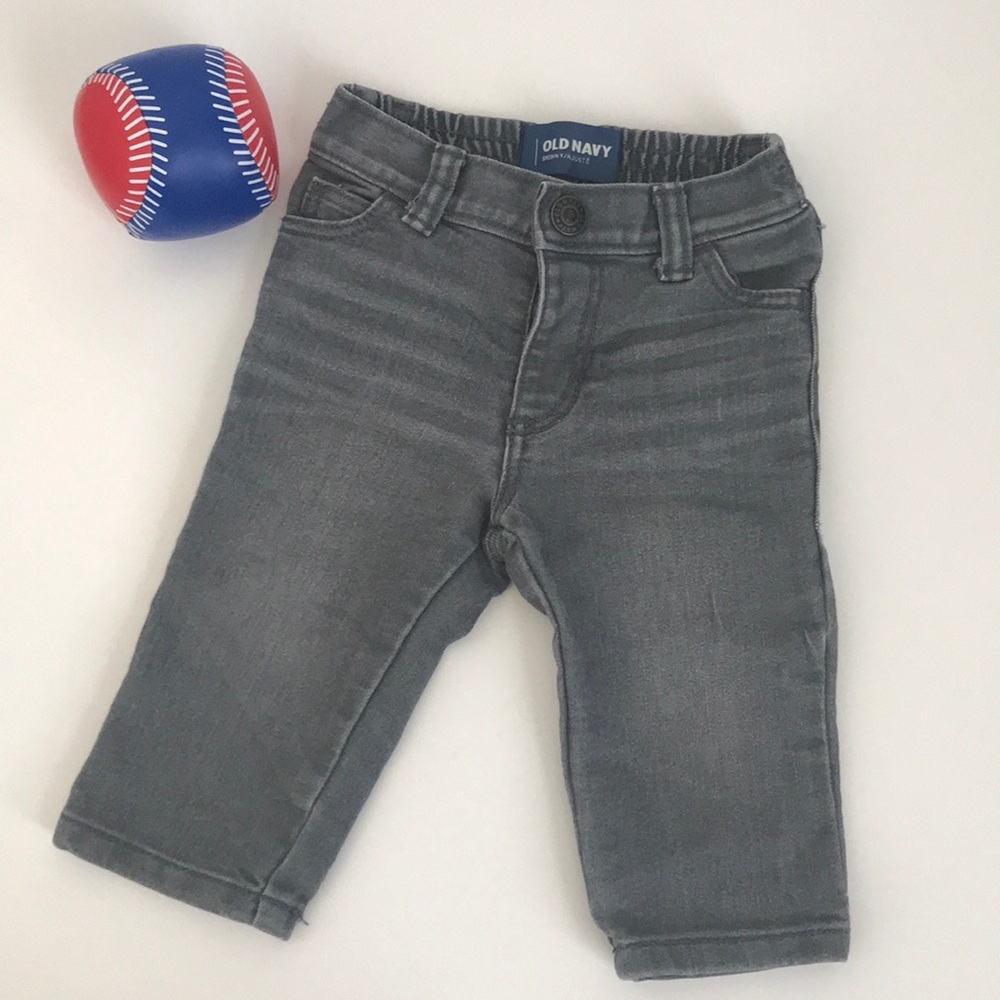 Old Navy Baby Boy Gray Skinny Jeans